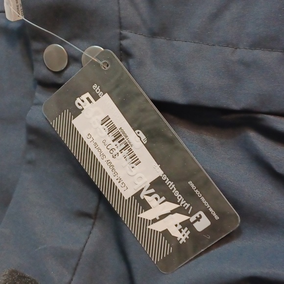 Hyper Threads Men's Mountain Baggy  Blue & Red Adjustable Shorts L‎ - Picture 3 of 12